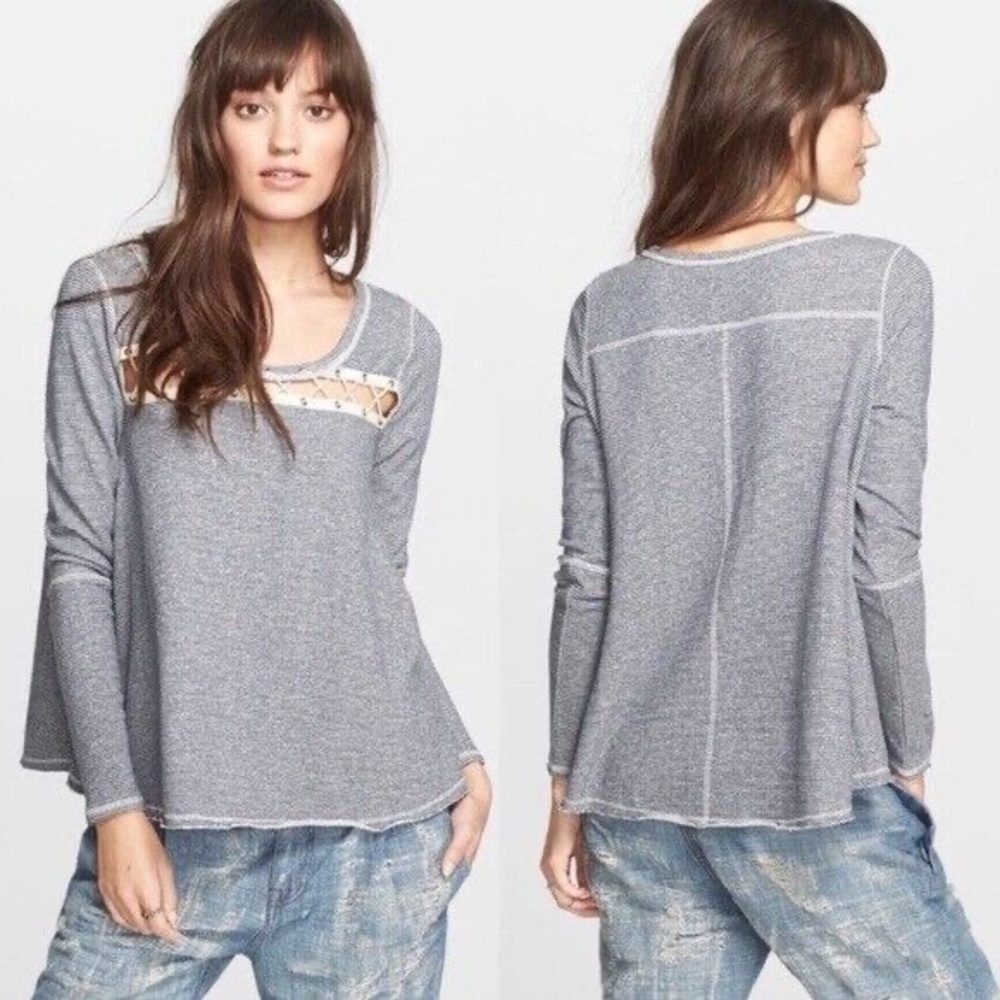 Free People Lacey Love Pullover Top